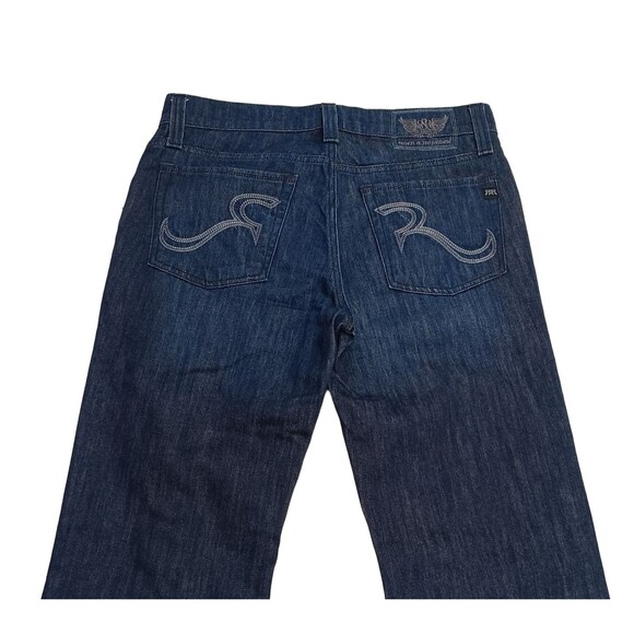 Rock & Republic Neil Tall Men's Buttonfly Relaxed Straight Jeans Size 32x35 - Picture 5 of 13